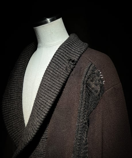 Vintage damage docking double knit