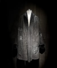 Vintage Shearling  Custom Mouton Leather Coat