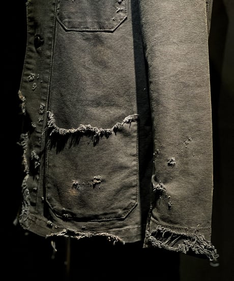 Vintage denim coverall jacket