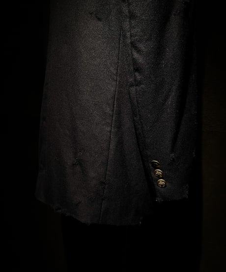 Vintage damage Navy blazer jacket