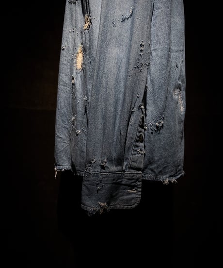 Vintage light blue denim shirt