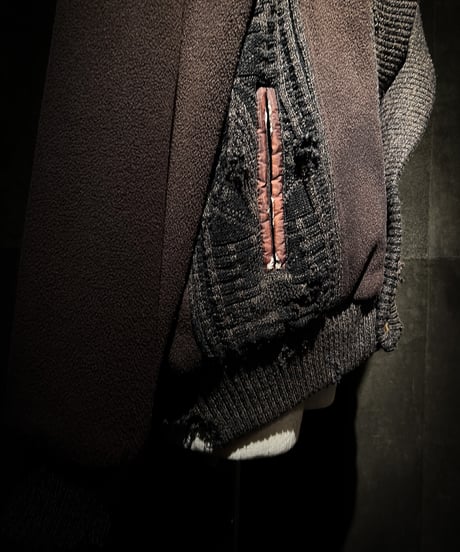 Vintage damage docking double knit