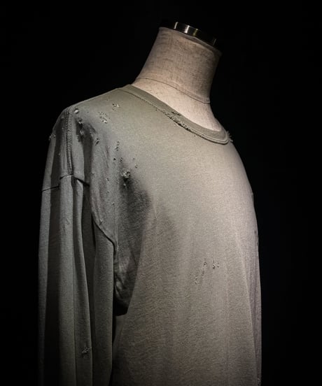 VINTAGE CLUB! Long sleeve Tee (OLD GRAY)