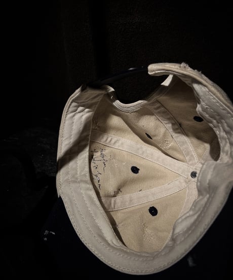 Vintage Two-Tone Distressed Canvas Cap