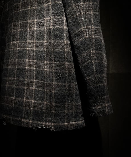 Vintage damage & patchwork P-coat