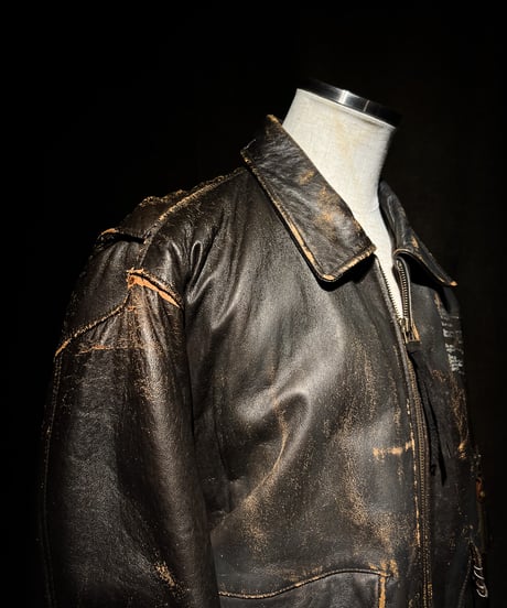 Vintage Leather flight jacket Type-A