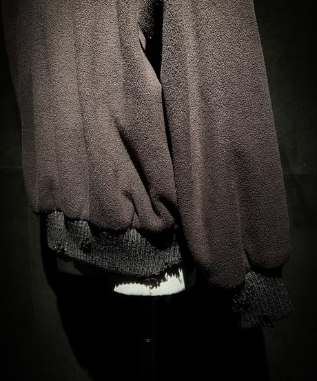 Vintage damage docking double knit