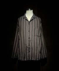 1950-60's French Vintage Striped Work Shirt