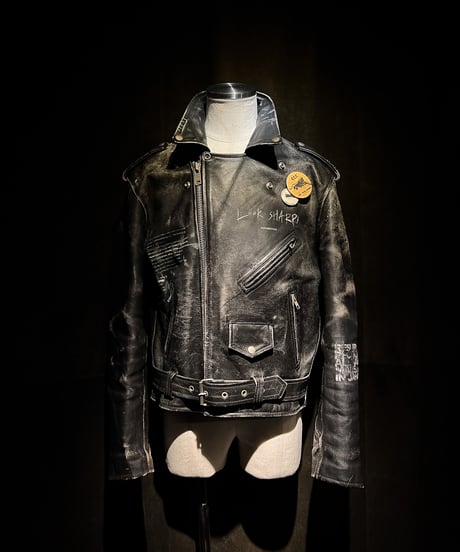 Vintage Leather Biker Custom Double Riders Jacket
