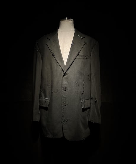 Vintage damage tailored jacket