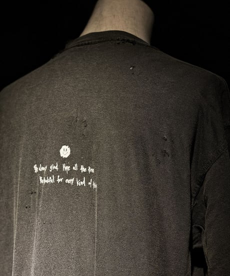 SMILEY T-shirt (old black)