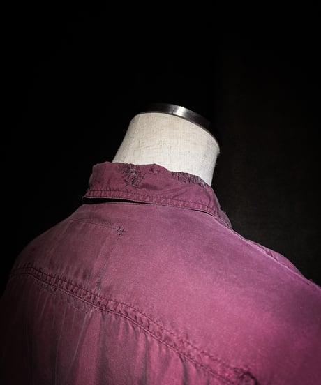 Vintage Silk100% Two-Pocket Shirt