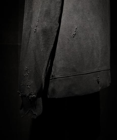 [Dye] Vintage damage LOOK SHARP! sweat shirt