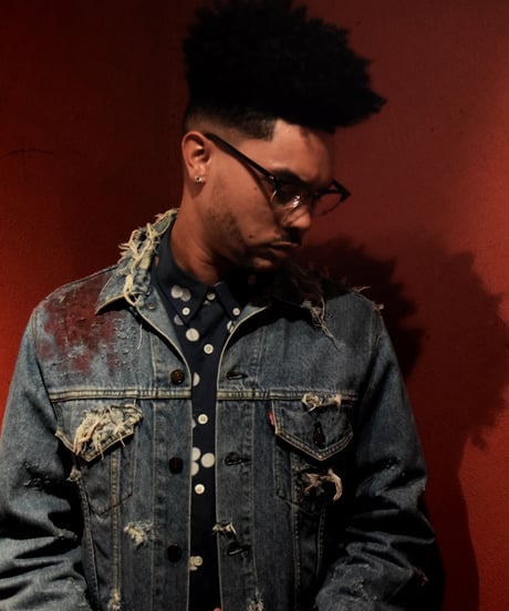 Graffiti Art Denim Jacket "Artist"