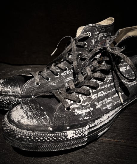 10th Anniversary Limited High-cut sneakers [Old Black]