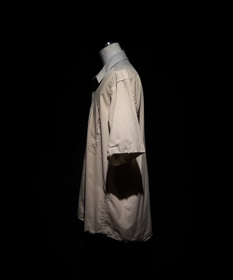 Vintage damage half shirt