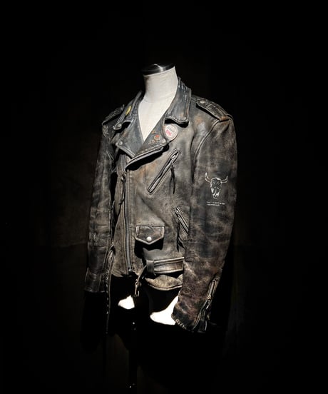 Eclipsed Heritage Reconstructed Vintage Leather Jacket