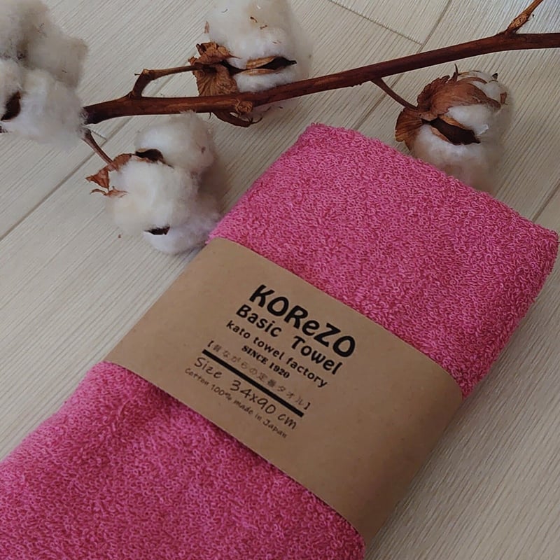 KOReZO TOWeL 【 BASIC】フェイスタオル スモーキー | kato