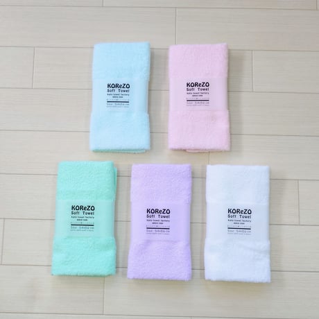 KOReZO TOWeL　　　　　　【 SOFT 】フェイスタオル