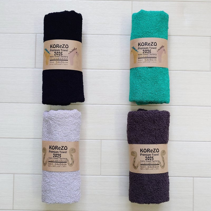 KOReZO TOWeL 【PREMIUM】フェイスタオル | kato towel