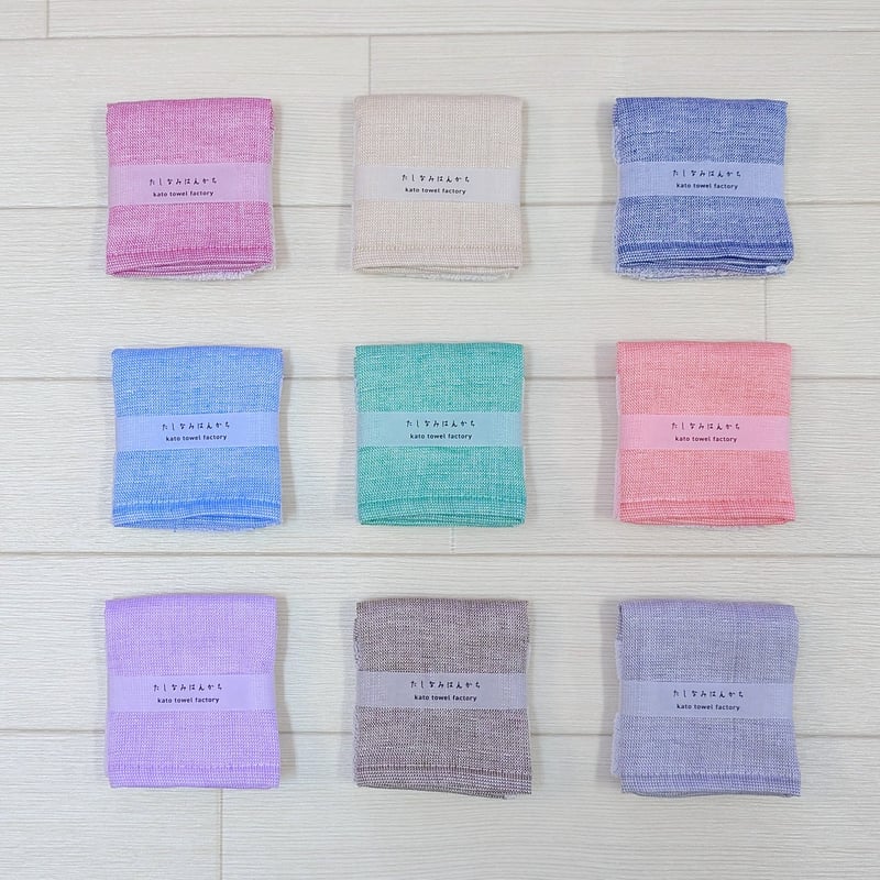 たしなみはんかち | kato towel factory (加藤タオル)