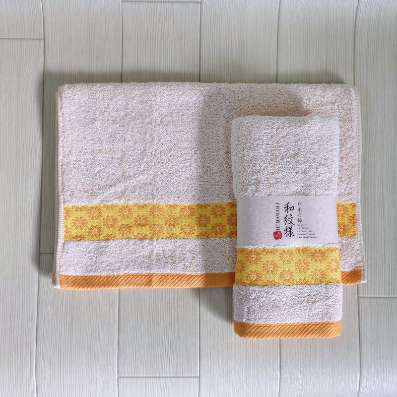 和紋様【向日葵】 | kato towel factory (加藤タオル)