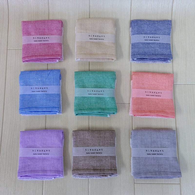 たしなみはんかち | kato towel factory (加藤タオル)
