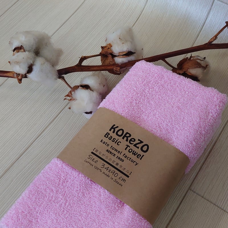 KOReZO TOWeL 【 BASIC 】フェイスタオル パステル | kato