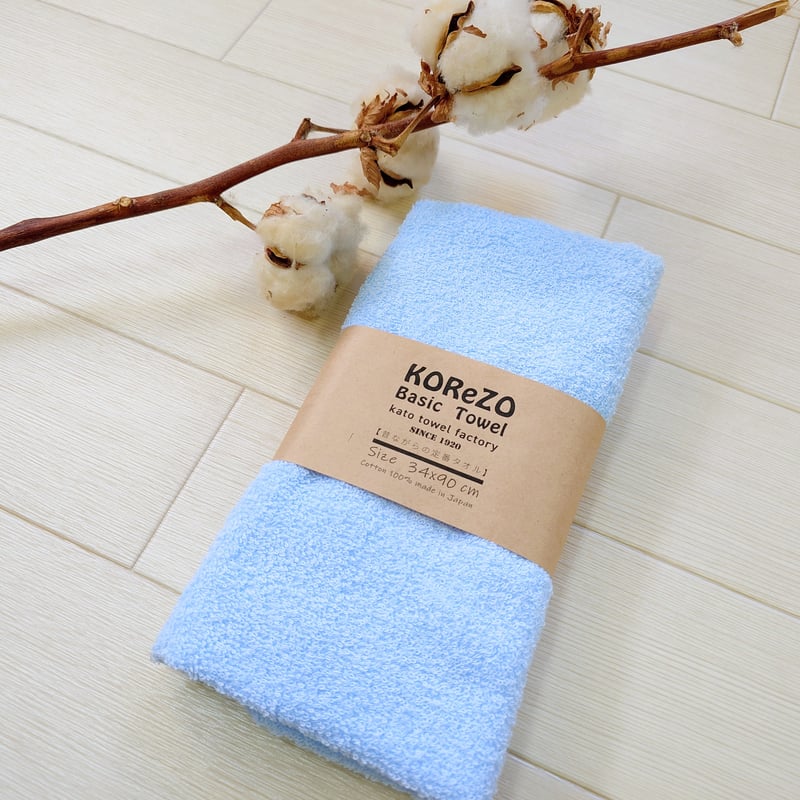 KOReZO TOWeL 【 BASIC 】フェイスタオル パステル | kato