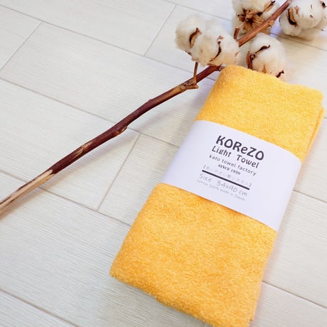 KOReZO TOWeL　　　　　　【 LIGHT 】フェイスタオル