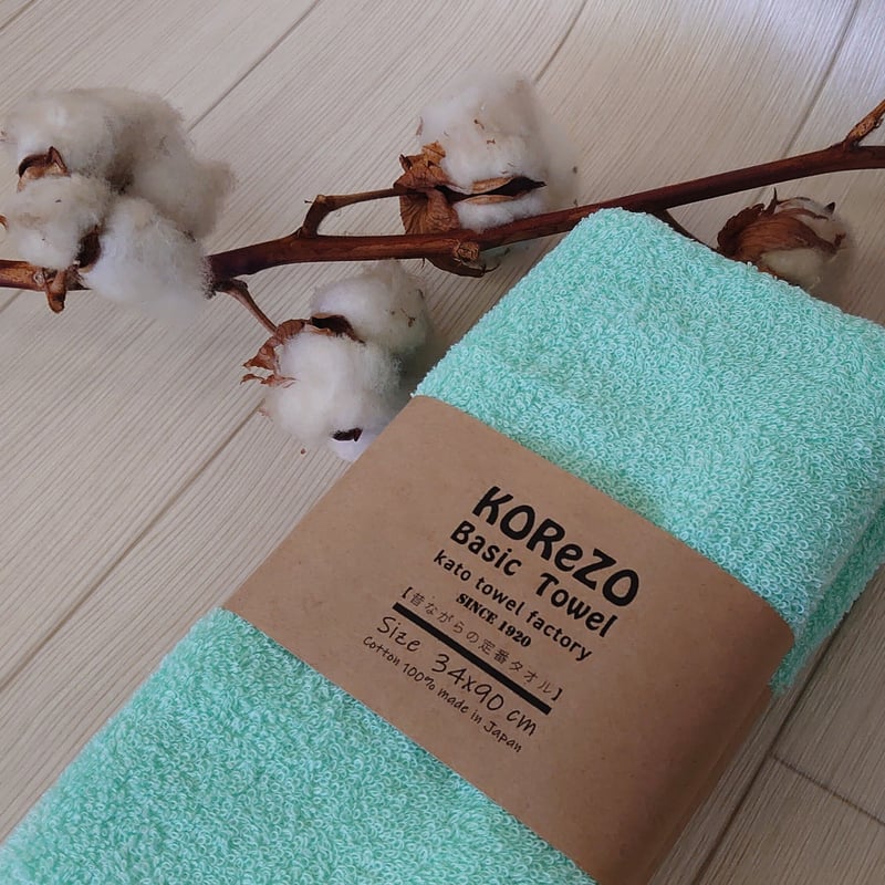 KOReZO TOWeL 【 BASIC 】フェイスタオル パステル | kato