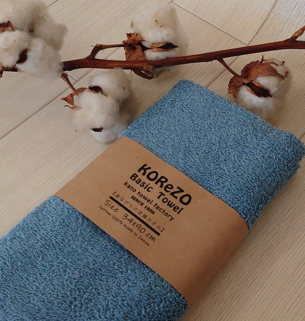 KOReZO TOWeL 【 BASIC】フェイスタオル スモーキー | kato