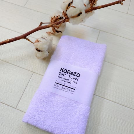 KOReZO TOWeL　　　　　　【 SOFT 】フェイスタオル