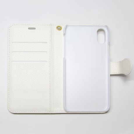 コーディニア iPhone ケース（手帳型）福岡地図 レッド