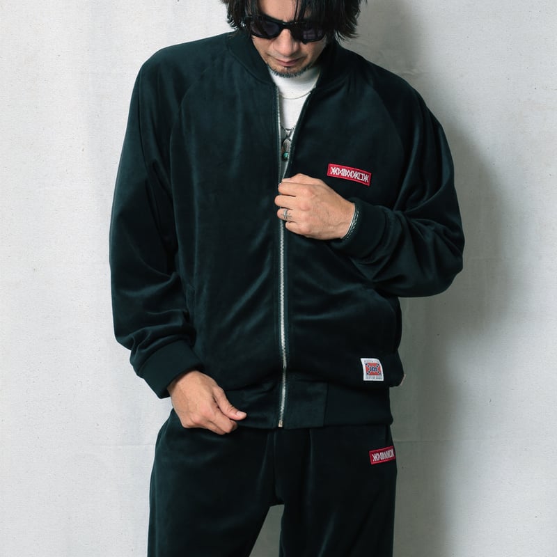 VELOUR TRACK JACKET | ANIMALIA
