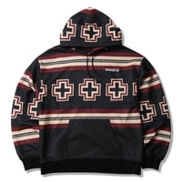 PATTERNED ALL OVER HOODIE