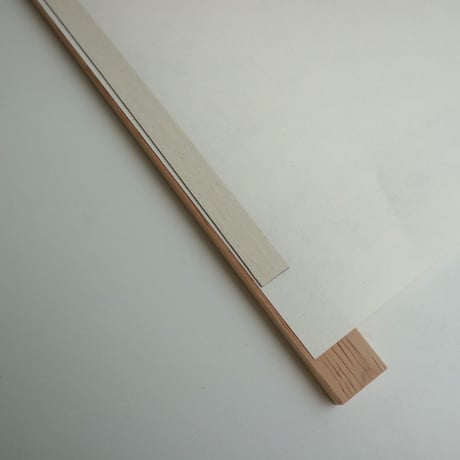 Sketch book & Wood bind holder