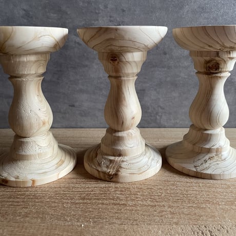 glass candle stand