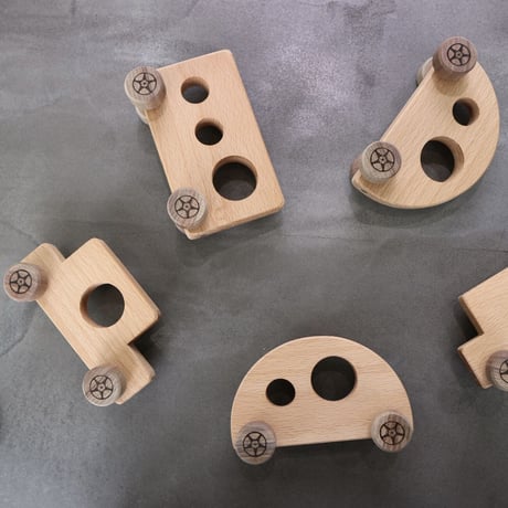 wooden cars (3p set)