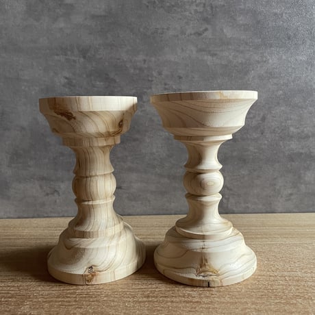 glass candle stand