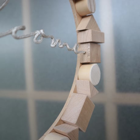 wooden wreath