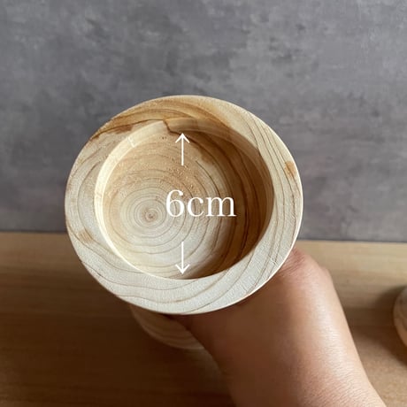 glass candle stand