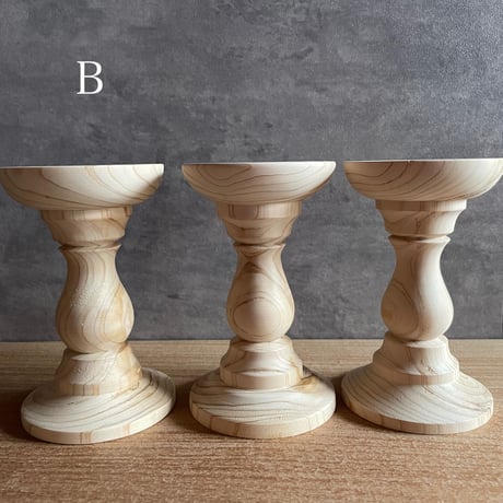 glass candle stand