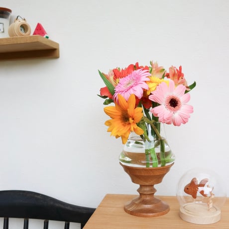 flower vase［glass］