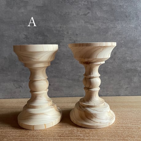 glass candle stand