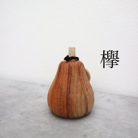 wooden pumpkin