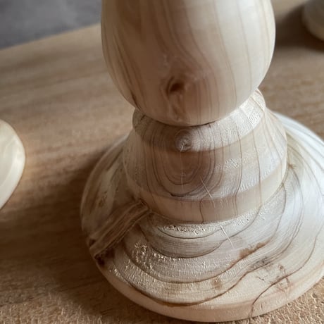 glass candle stand
