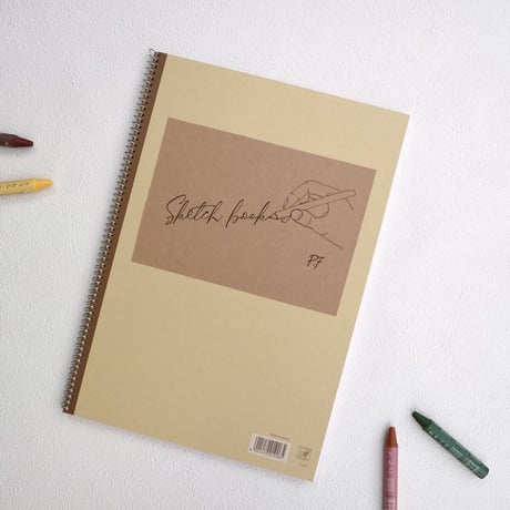 Sketch book & Wood bind holder