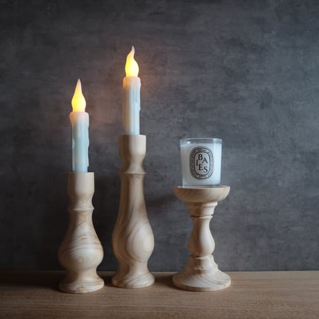 glass candle stand
