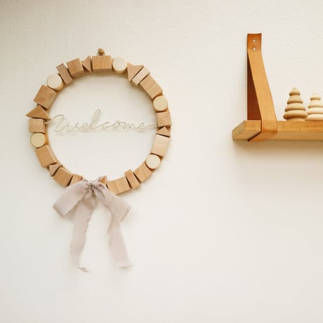 wooden wreath